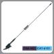 top mounted am/fm auto antenna , ring on the spring mast black plastic for all car