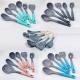 Colorful Handle Kitchen Utensil Set 7 Pieces for Sustainable and Eco-Friendly Cooking
