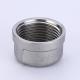 Standard 2 Inch Female Connection Stainless Steel Round Cap for Pipe End Fitting