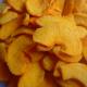 Wholesale vacuum fried fruits chip healthy snack crispy yellow peach slices snacks