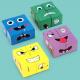 New Montessori Expression Puzzle Face Change Cube Building Blocks Toys Early Learning Educational Match Toy for Children