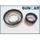 11707024 Lifting Cylinder Sealing Kit SUNCARSUNCARVOLVO L120D Hydraulic Cylinder Seal Repair Kit Heavy Model Use