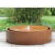Round Large Water Feature Contemporary Garden Decoration 150cm Dia Size