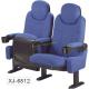 Blue Home Cinema Theater Chairs With Comfortable Headrest PP Movable Armrest
