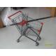 Escalator Wheel 80L Supermarket Shopping Carts With Anti - UV Plastic