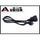 2 Pin Or 3 Pin EU Standard VDE French AC Power Cord For TV / Laptop / Washer / Dryer