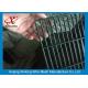 Galvanized Prison Welded Wire Mesh Fence / Anti-climb 358 High Security Fence