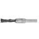 Solid Shank Single Twist Wire End Brush 10mm OD for Rust Paint Removal Tools