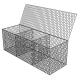 High Grade New Design Hot Galvanized Coated 4Mm Wire Gabion Basket Boxes For Stone Gabion Retaining Wall