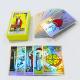 Wholesale Hot Selling Custom Oracle Tarot Cards Printing Laser Playing Game Cards With Booklet