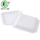 Sugarcane Bagasse Pulp Disposable Meat Tray Without Lid Biodegradable Trays For Food