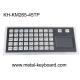 PS/2 45keys 5VDC Panel Mount Metal Keyboard With Touchpad