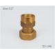 TLY-1066 1/2-2  Female brass nut connection NPT copper fittng water oil gas connection matel plumping joint