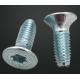 Steel Material Triangular Thread Screw Machine Thread Customized Design