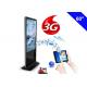 Wireless Digital Signage 3G Advertising Media Commercial LCD Display Indoor