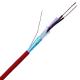2 Cores Fire Alarm Cable Screened Heat Resistant UL Listed FPLR FPLP