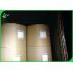 80 100 120 135 145gsm One Side Coated Paper , White Kraft Paper Roll In Reel / Sheets