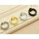 Gold Retro Ring Pulls chrome  Doo Handles Black Simple  Furniture  Hardware Fittings