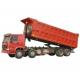 popular type HOWO 8 by 4 dump truck / tipper truck / dumper lorry HW76 cab with one berth