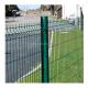 Highway Fence 6x8ft Rectangle Galvanized Welded Wire Mesh Fence with 3D Triangle Mesh