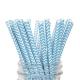 Dye Free Natural Paper Party Straws Disposable CE Certificated No Polluting