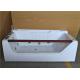 Double Ended Jacuzzi Whirlpool Bath Tub With Water Heater Left Center Drain