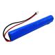 1600mAh 6.4V Cylindrical Fire Exit Light Batteries LiFePO4 IFR18650