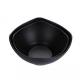 Microwave-safe Melamine Soup Bowl - Round Shape with Matte Black Series
