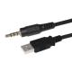 2464 20AWG 24V Power USB Cable To DC Extension Cable REACH Certified