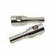 Custom CNC Turned Stainless Steel Metal Connector ±0.005mm Tolerance with Special Head and ZINC Finish