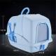 Anti Spatter Oversized Fully Enclosed Cat Litter Box , Large Cat Toilet Litter Box