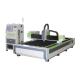 1KW - 2KW CNC Laser Cutting Machine / Fiber Laser Cutter For CS Stainless Steel
