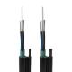 Waterproof GYTC8S 24 Core Armored Self-Supporting Optical Cable for Outdoor Networks