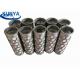 300um 304ss Candle Sintered Filter Elements Metal Perforated Stainless Tube