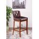 calssical old style leather bar stool chair furniture,#2045