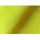 Stretch High Visibility Fluorescent Polyester Fabric For Safety Jacket