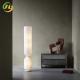 Modern Nordic Design White Silk Floor Lamp LED Dimming Fabric Floor Lamp Hotel Bedroom Livingroom