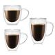 450ml Insulated Borosilicate Double Wall Glass Cup