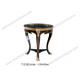 Vintage Classic Round Glass Top End Table TT-011