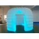 Portable 1 Door White Inflatable Photo Booth / Trade Show Booth For Event