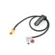 XT60H Male To 2-Pin Male Power Cable For Cinegears Follow Focus Motor 51cm/20inches