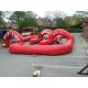 Nice Design Kids Zorb Ball Inflatable Track , Go Kart , Cars Air Track for Sale