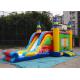5in1 colorful commercial kids inflatable combo game with slide for outdoor from