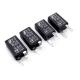 97 Series 24Vdc 250Vac Black Automatic Reset Thermal Overload Protector ELectrical Auto Reset Circuit Breaker