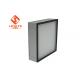 Square Large Media Area F9 Flat Panel Filter , Hepa Filter For AC Vent