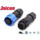 Screw Locking Waterproof Power Connector 3 Pin IP67 Landscape Lighting Connectors