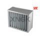 HVAC Pre Air Filter Box Type Synthetic Fiber / Cotton Media Large Dust Holding Capacity
