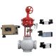 Asco Solenoid Valves And Samson 4763 Positioner For Samson Flow Control Valve