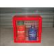 Red Color Industrial Gas Cylinder Cages Various Sizes	800mmL*900mmH*430mmW