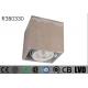 20W 30Deg Tiltable Square Trimless 163*163*175mm White Dimmable CCT 2700-3000K Aluminum COB LED Downlight for Star Hotel